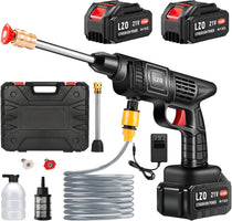 Idropulitrice a Batteria 21V - Portatile e Potente con 2 Batterie Incluse