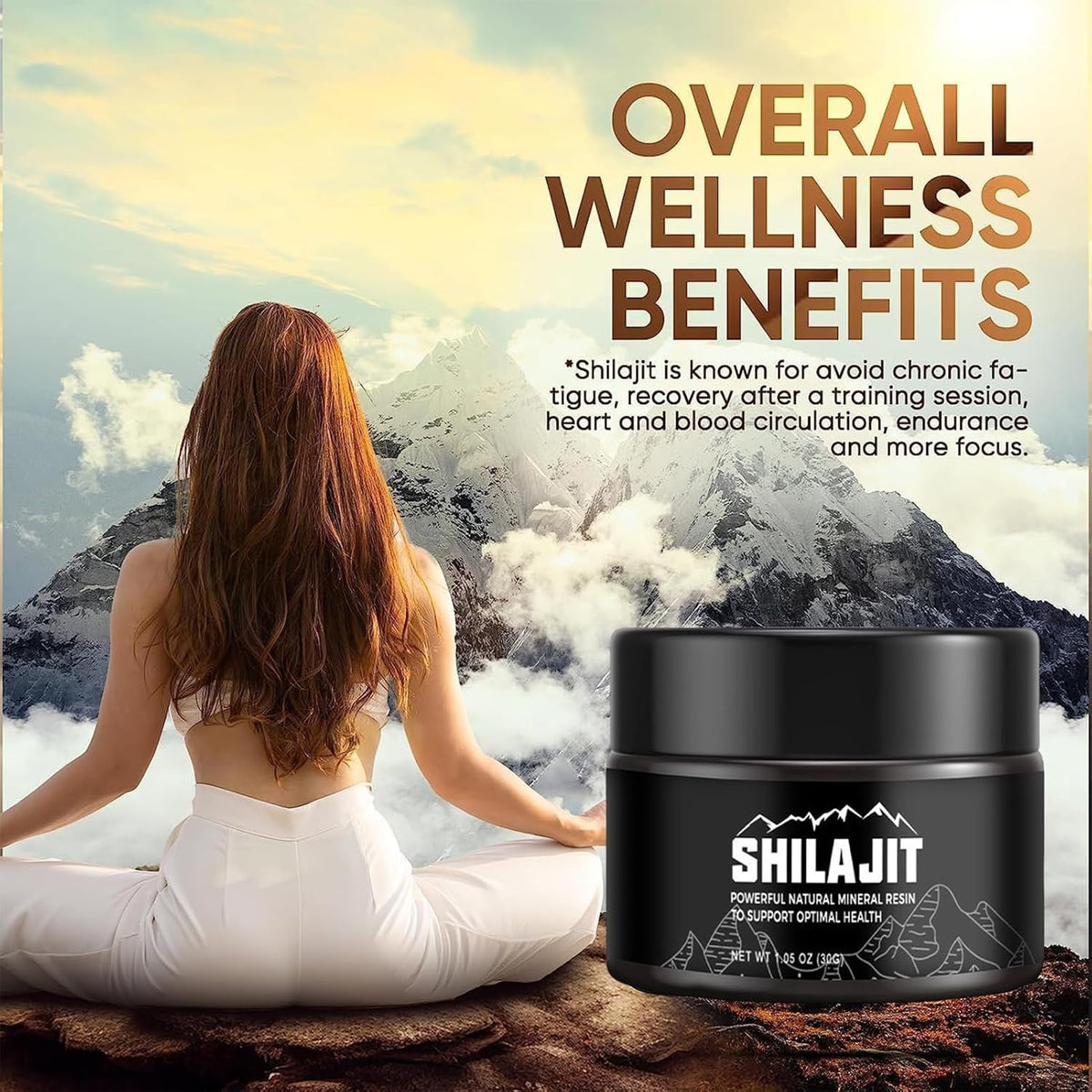 Resina de Shilajit del Himalaya 50g – Máxima Pureza y Potencia 600mg
